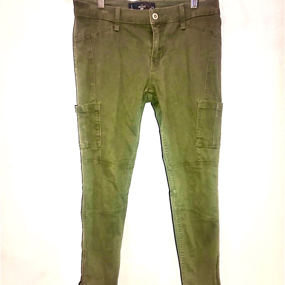 Hollister army green jeans - Picture 1 of 3